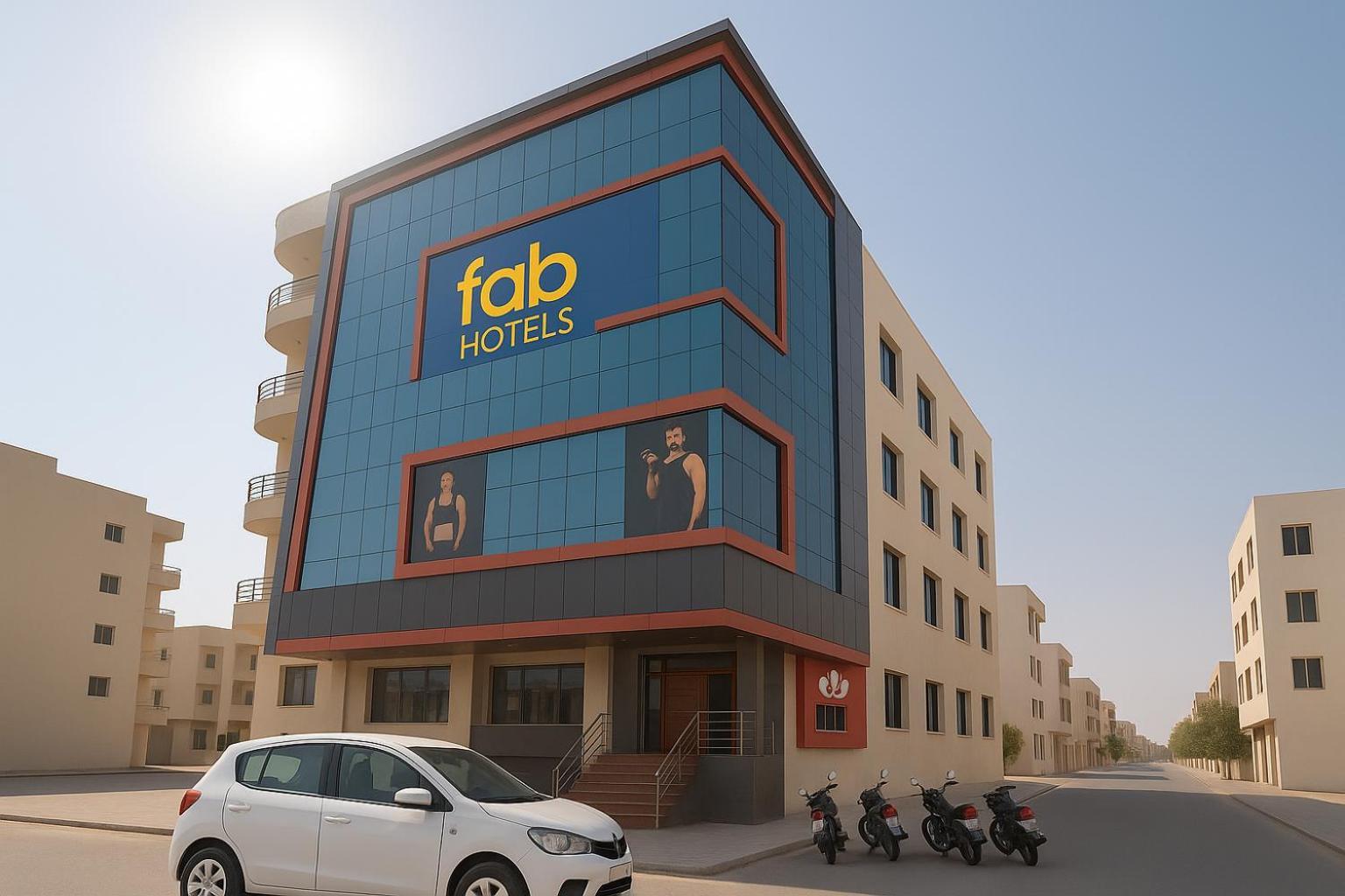 Fabhotel The Golf Inn 诺伊达 外观 照片